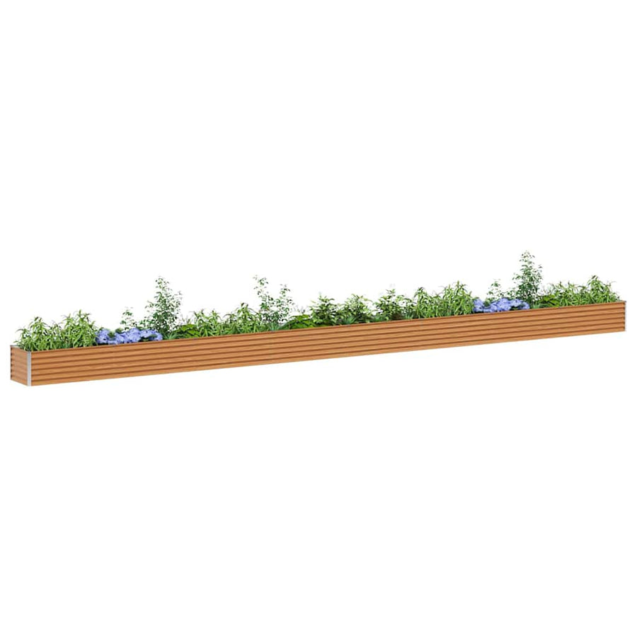 Verhoogde plantenbak 775 x 50 x 36 cm Gegalvaniseerd staal