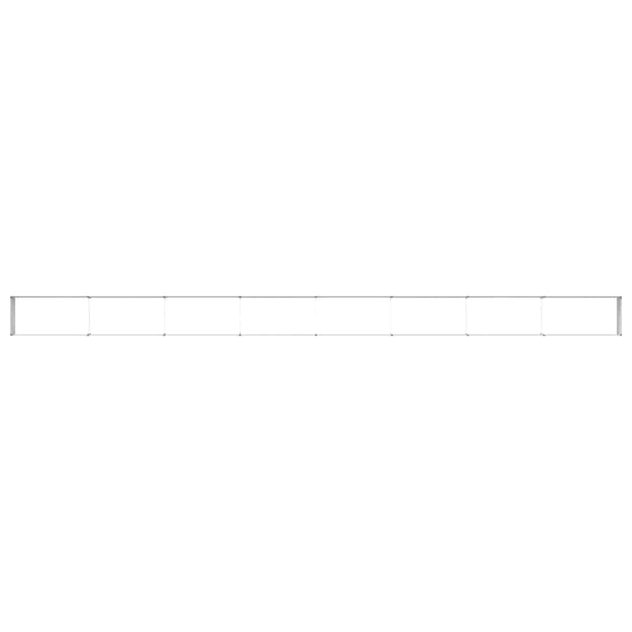 Verhoogde plantenbak 775 x 50 x 36 cm Gegalvaniseerd staal