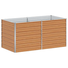 Verhoogde plantenbak Licht Bruin 160 x 80 x 77 cm