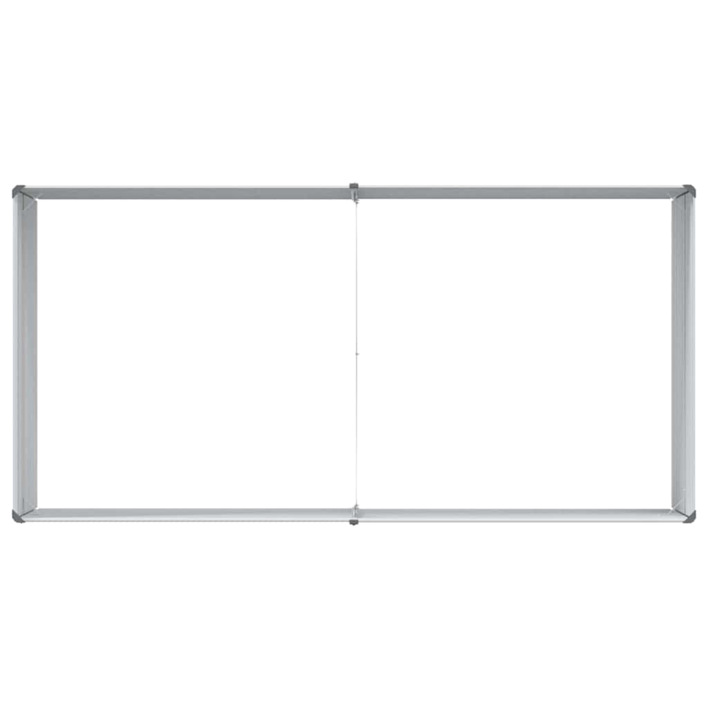 Verhoogde plantenbak Licht Bruin 160 x 80 x 77 cm