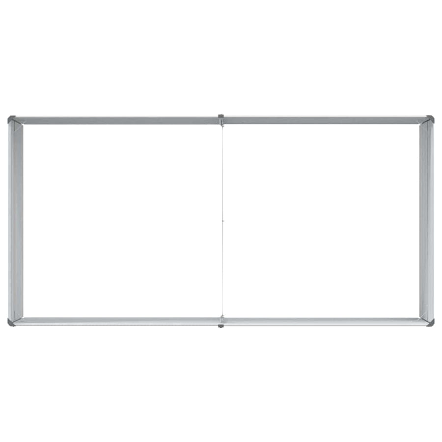 Verhoogde plantenbak Licht Bruin 160 x 80 x 77 cm