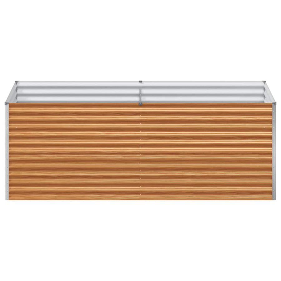 Verhoogde plantenbak 195 x 100 x 68 cm Gegalvaniseerd staal