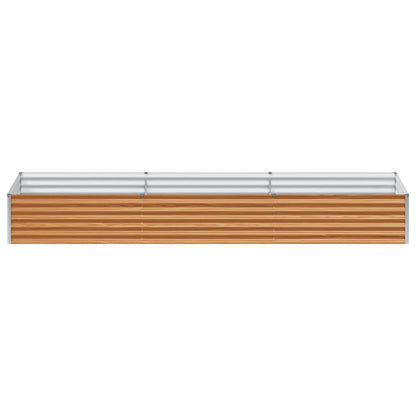 Verhoogde plantenbak 290 x 100 x 36 cm Gegalvaniseerd staal