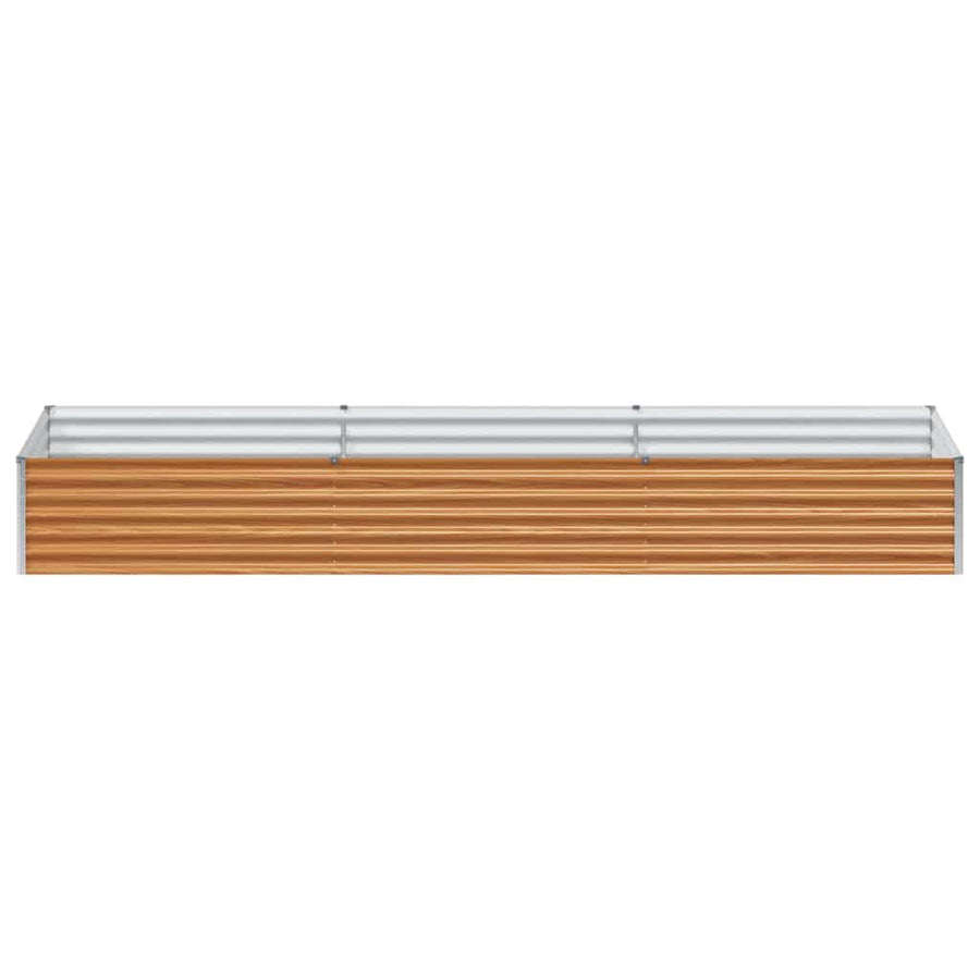 Verhoogde plantenbak 290 x 100 x 36 cm Gegalvaniseerd staal