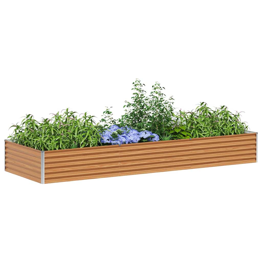 Verhoogde plantenbak 290 x 100 x 36 cm Gegalvaniseerd staal