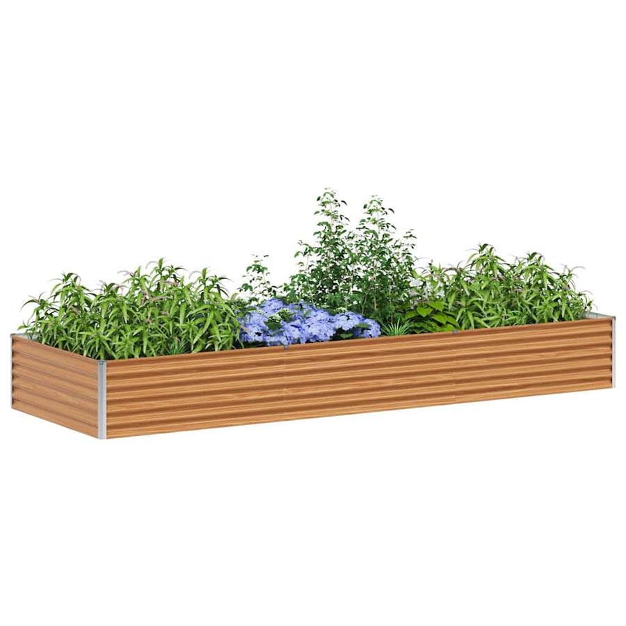 Verhoogde plantenbak 290 x 100 x 36 cm Gegalvaniseerd staal