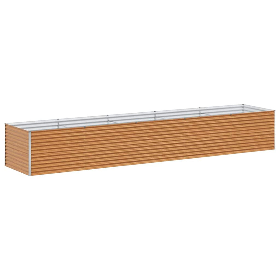 Verhoogde plantenbak 485 x 100 x 68 cm Gegalvaniseerd staal