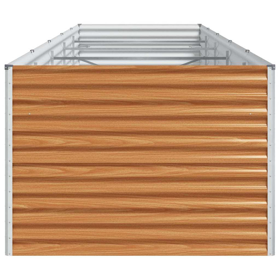 Verhoogde plantenbak 485 x 100 x 68 cm Gegalvaniseerd staal