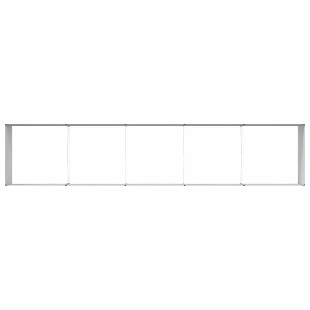 Verhoogde plantenbak 485 x 100 x 68 cm Gegalvaniseerd staal