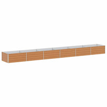 Verhoogde plantenbak Licht Bruin 600 x 80 x 45 cm