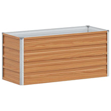 Verhoogde plantenbak Licht Bruin 100 x 40 x 45 cm
