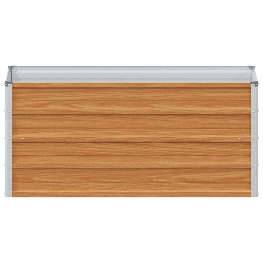 Verhoogde plantenbak Licht Bruin 100 x 40 x 45 cm