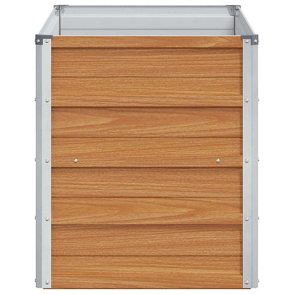 Verhoogde plantenbak Licht Bruin 100 x 40 x 45 cm