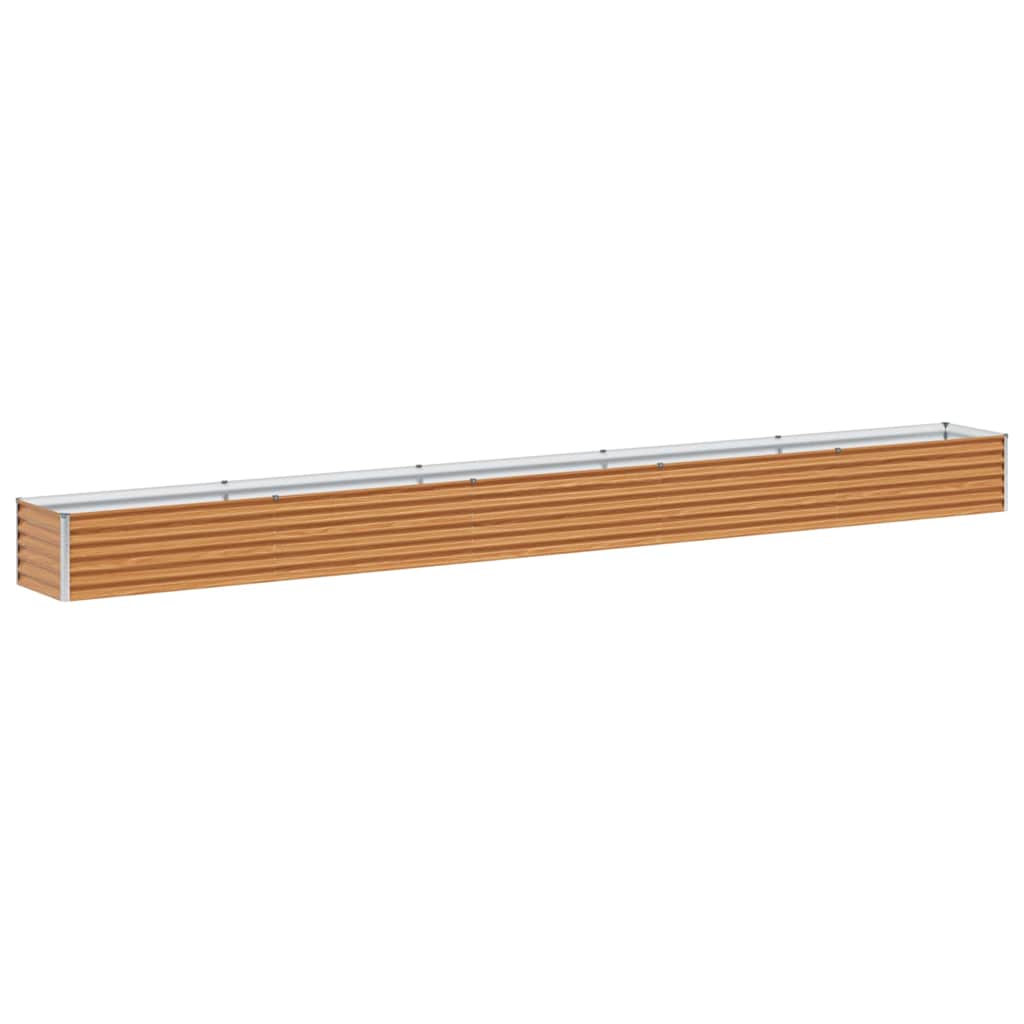 Verhoogde plantenbak 485 x 50 x 36 cm Gegalvaniseerd staal
