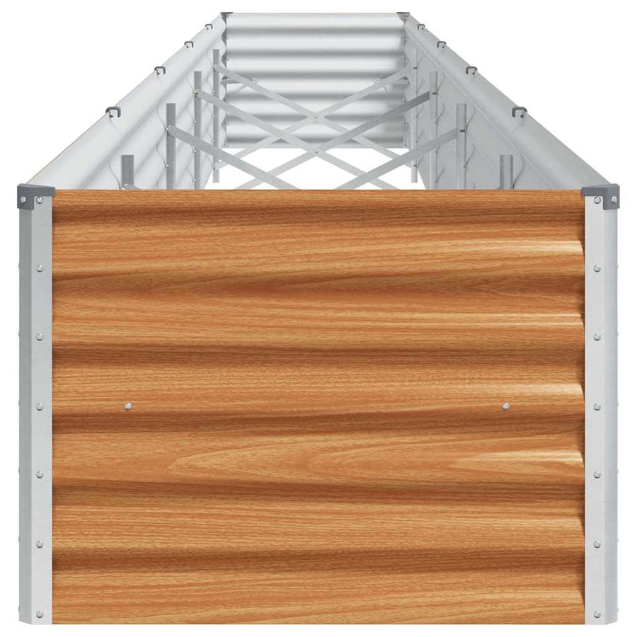 Verhoogde plantenbak 485 x 50 x 36 cm Gegalvaniseerd staal