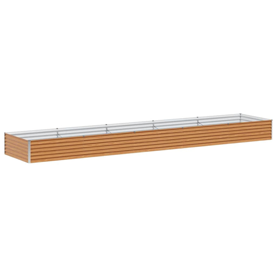 Verhoogde plantenbak 485 x 100 x 36 cm Gegalvaniseerd staal