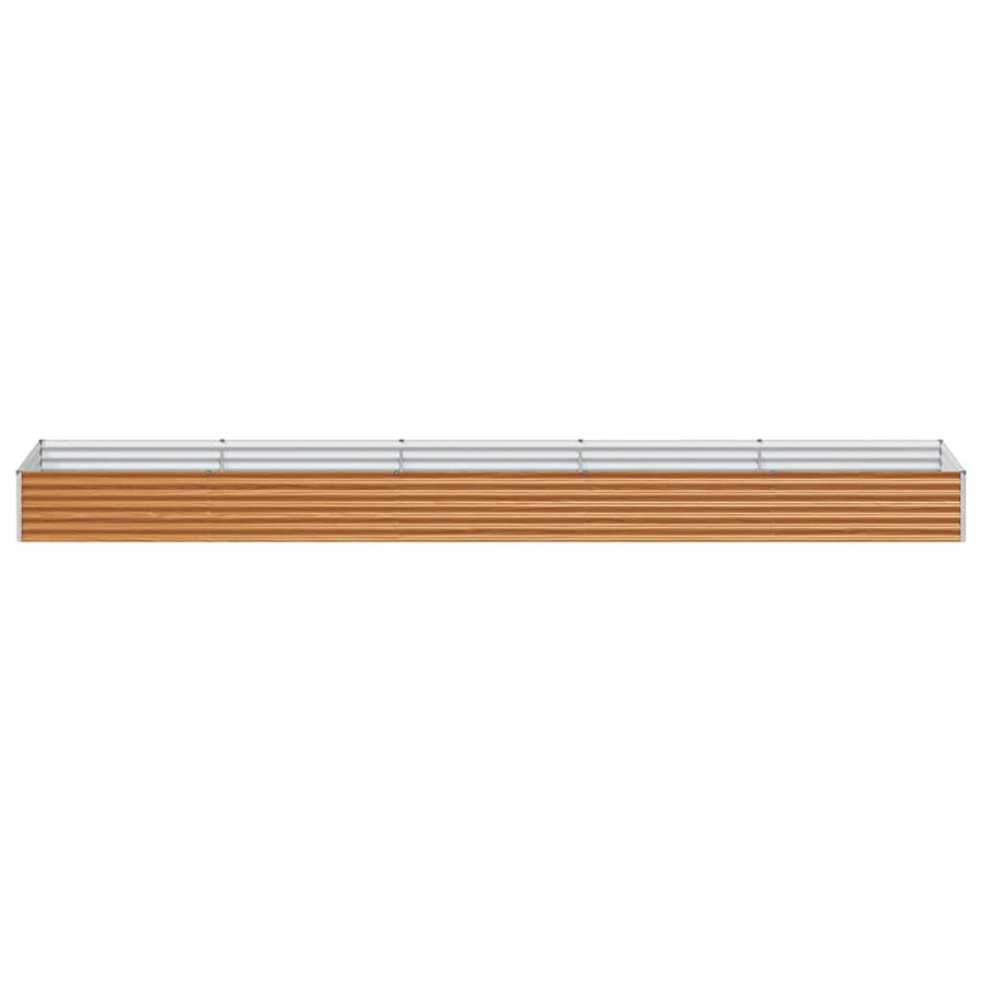 Verhoogde plantenbak 485 x 100 x 36 cm Gegalvaniseerd staal