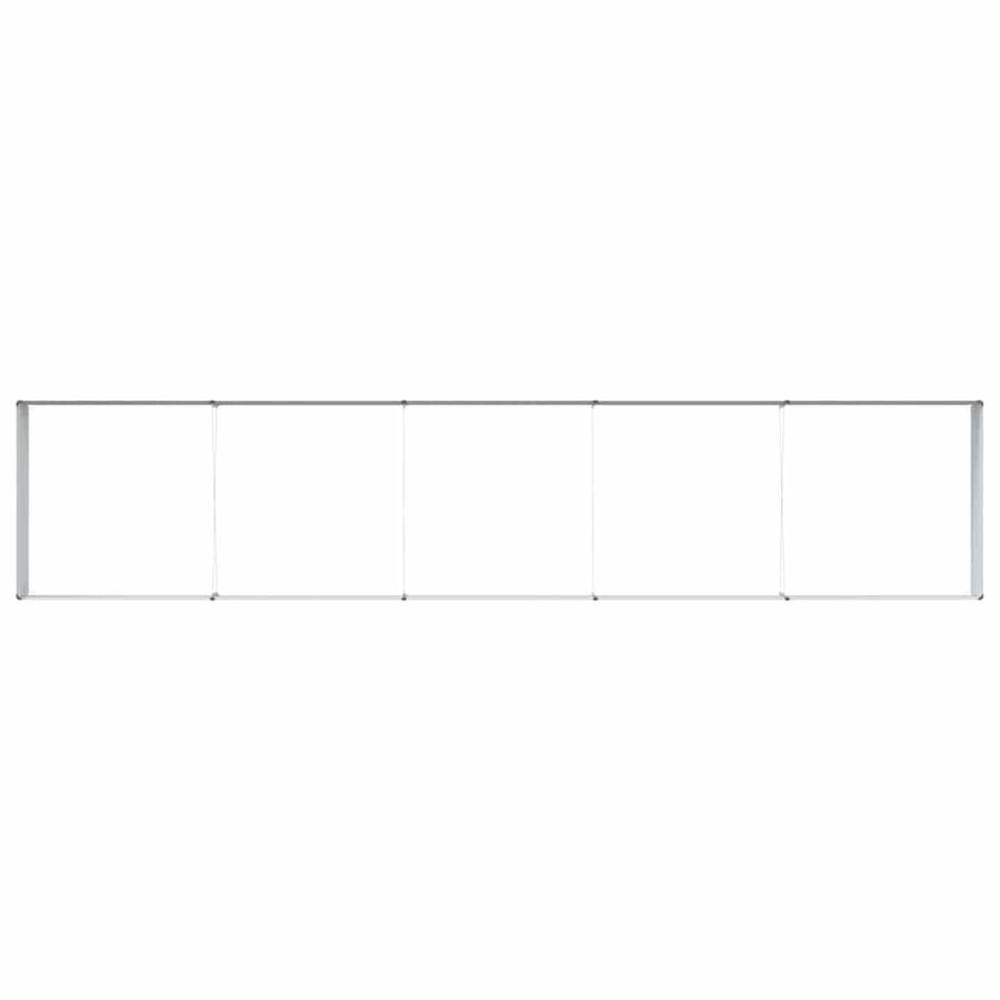 Verhoogde plantenbak 485 x 100 x 36 cm Gegalvaniseerd staal
