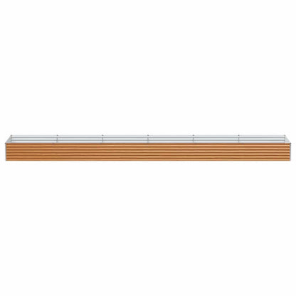 Verhoogde plantenbak 582 x 100 x 36 cm Gegalvaniseerd staal