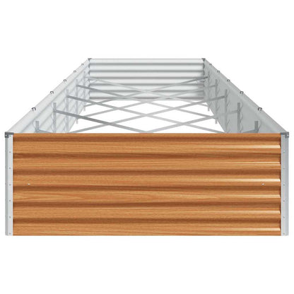 Verhoogde plantenbak 582 x 100 x 36 cm Gegalvaniseerd staal