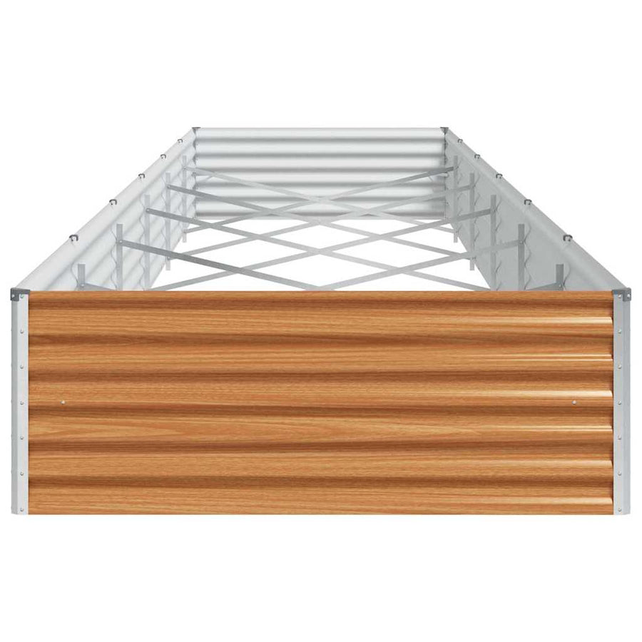 Verhoogde plantenbak 582 x 100 x 36 cm Gegalvaniseerd staal