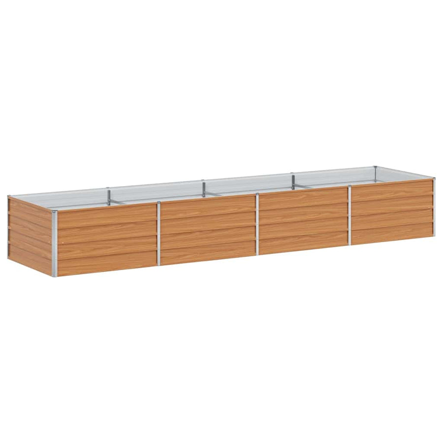 Verhoogde plantenbak Licht Bruin 320 x 80 x 45 cm