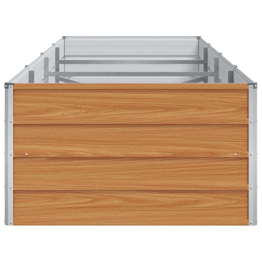 Verhoogde plantenbak Licht Bruin 320 x 80 x 45 cm
