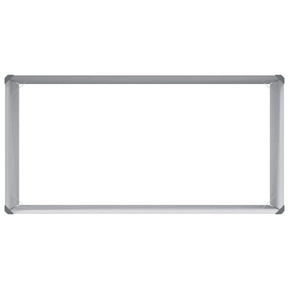 Verhoogde plantenbak 98 x 50 x 68 cm Gegalvaniseerd staal