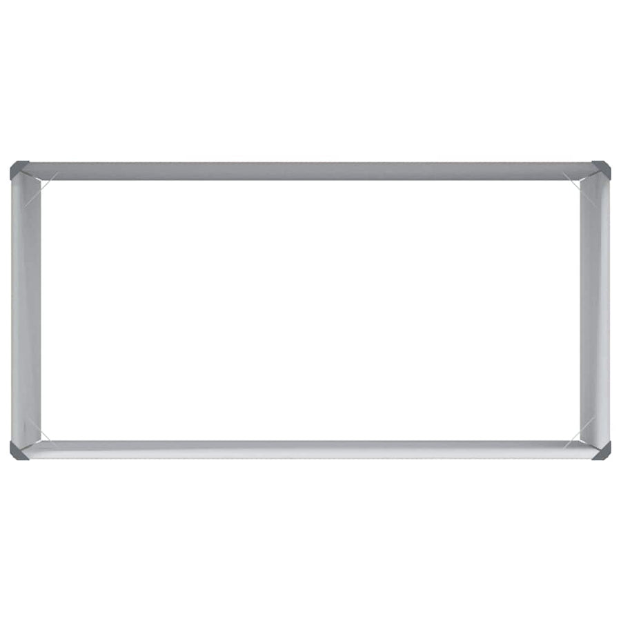 Verhoogde plantenbak 98 x 50 x 68 cm Gegalvaniseerd staal