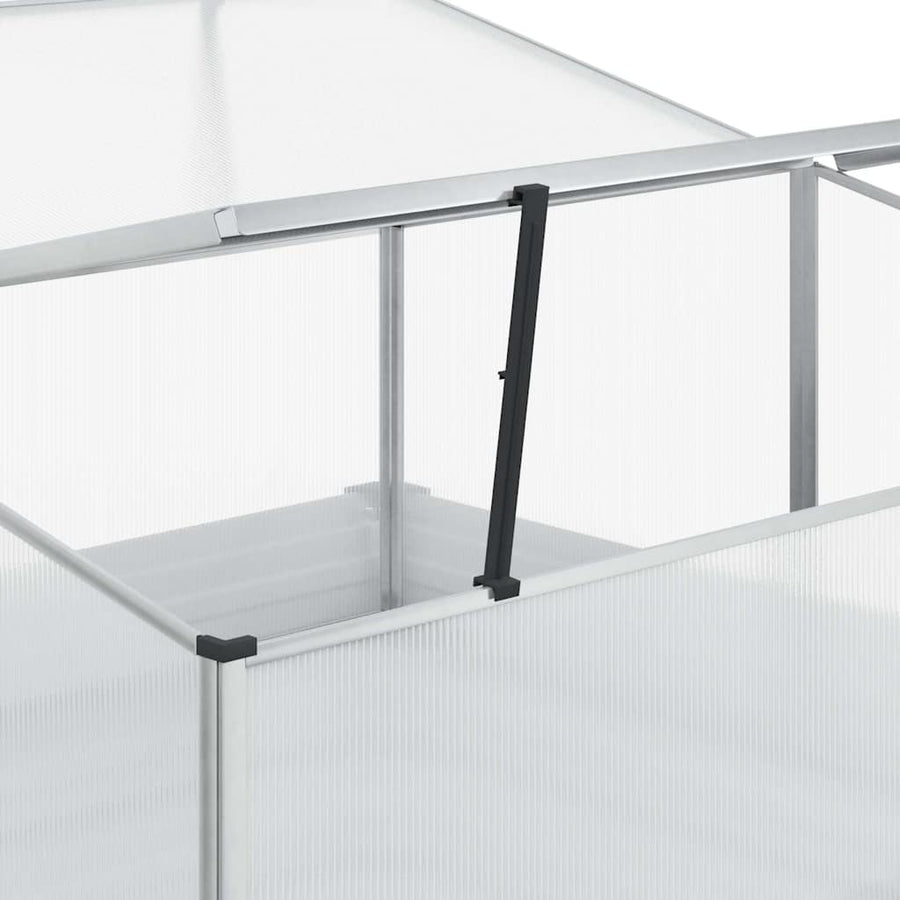 Tuinplanter met kas Licht Bruin 100 x 100 x 77 cm