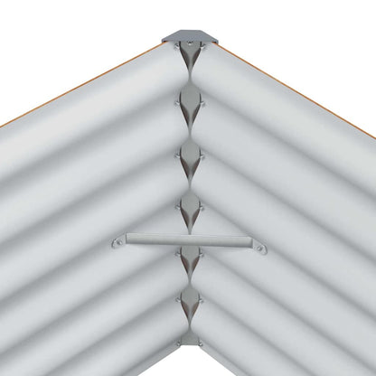 Verhoogde plantenbak 1164 x 50 x 36 cm Gegalvaniseerd staal
