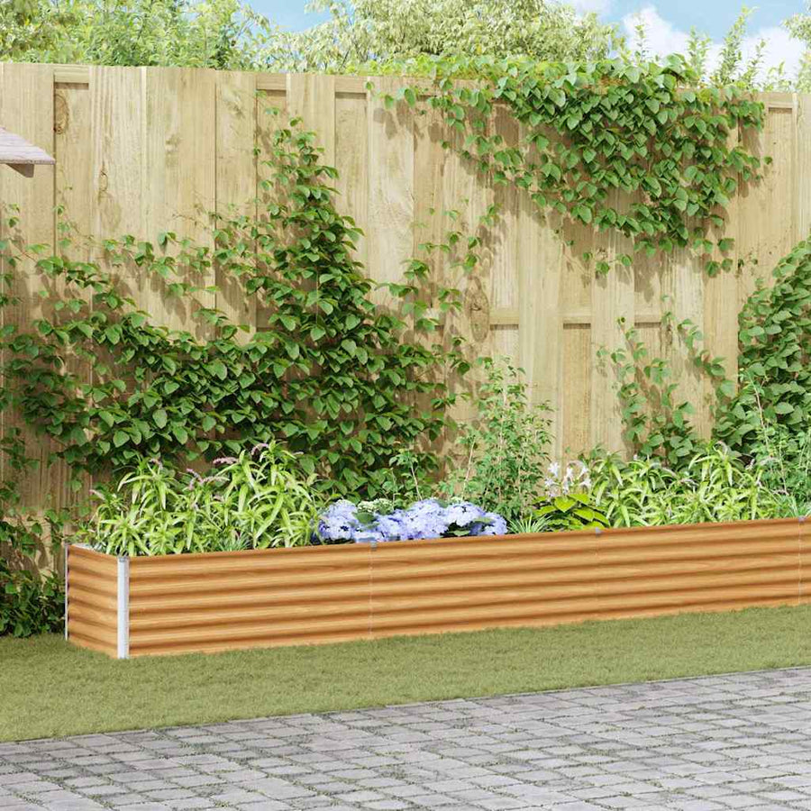 Verhoogde plantenbak 1164 x 50 x 36 cm Gegalvaniseerd staal