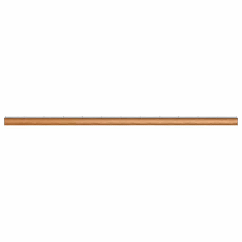 Verhoogde plantenbak 1164 x 50 x 36 cm Gegalvaniseerd staal