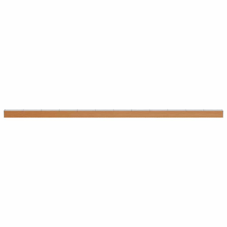Verhoogde plantenbak 1164 x 50 x 36 cm Gegalvaniseerd staal