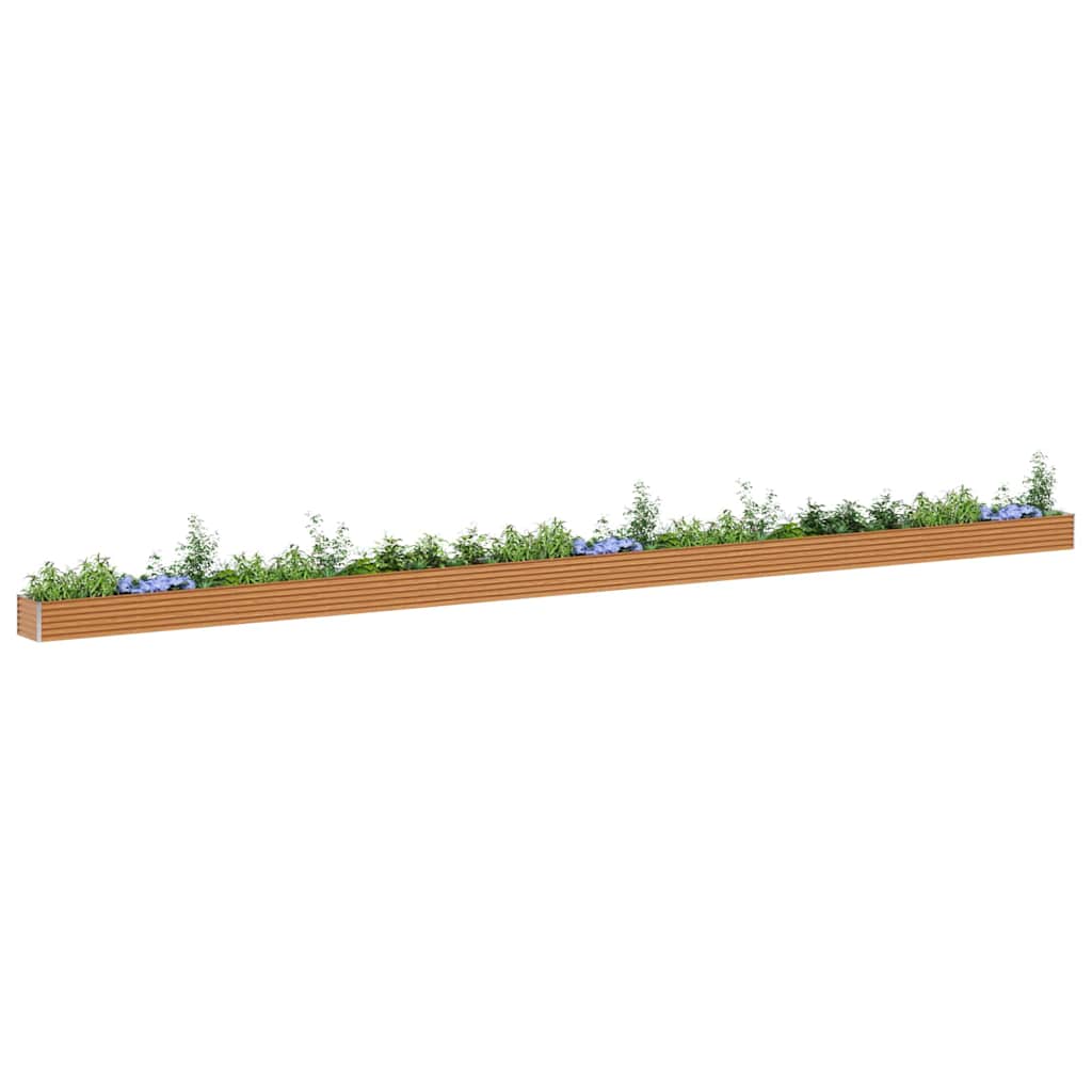Verhoogde plantenbak 1164 x 50 x 36 cm Gegalvaniseerd staal