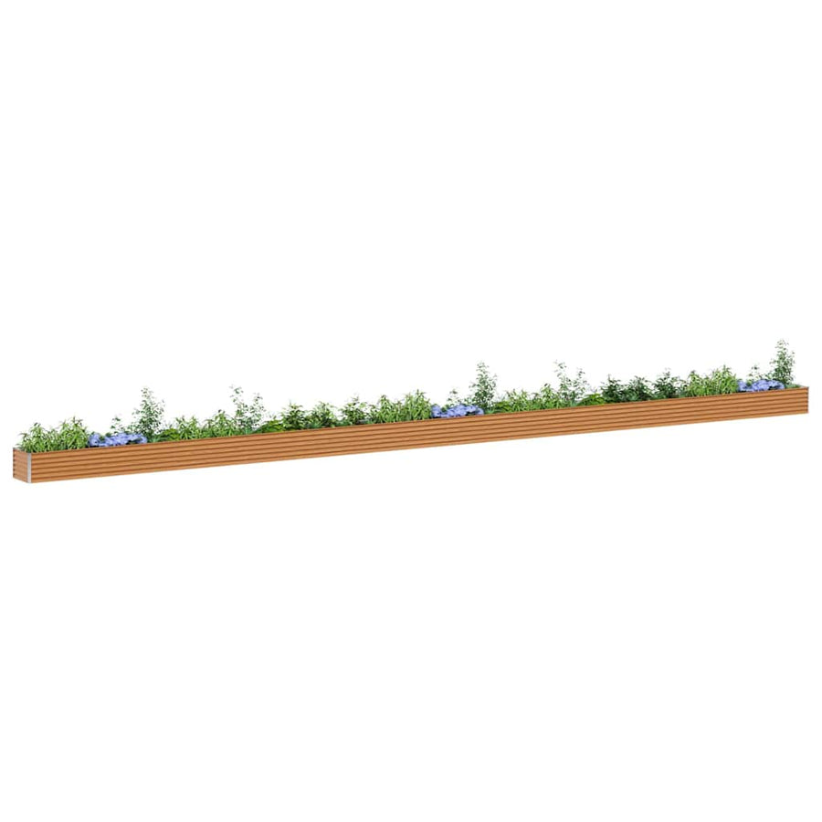 Verhoogde plantenbak 1164 x 50 x 36 cm Gegalvaniseerd staal