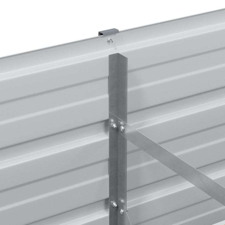 Verhoogde plantenbak Licht Bruin 100 x 40 x 77 cm