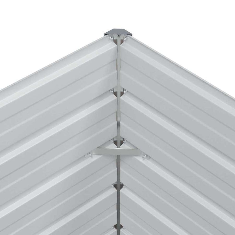 Verhoogde plantenbak Licht Bruin 100 x 40 x 77 cm