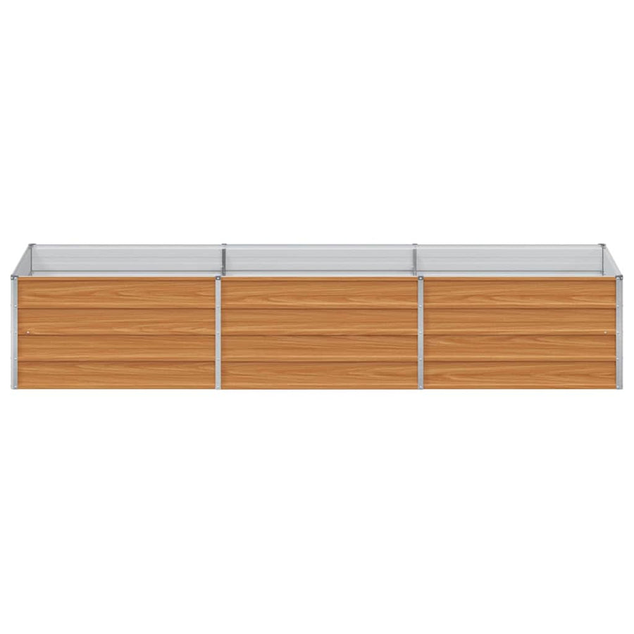 Verhoogde plantenbak Licht Bruin 240 x 80 x 45 cm