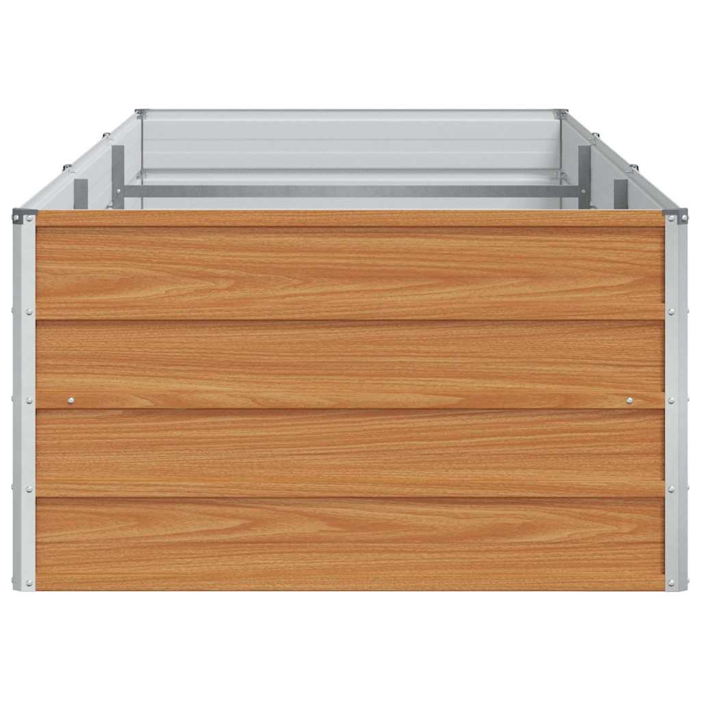 Verhoogde plantenbak Licht Bruin 240 x 80 x 45 cm