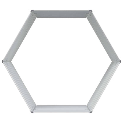 Verhoogd Tuinbed Licht Bruin 129 x 129 x 77 cm