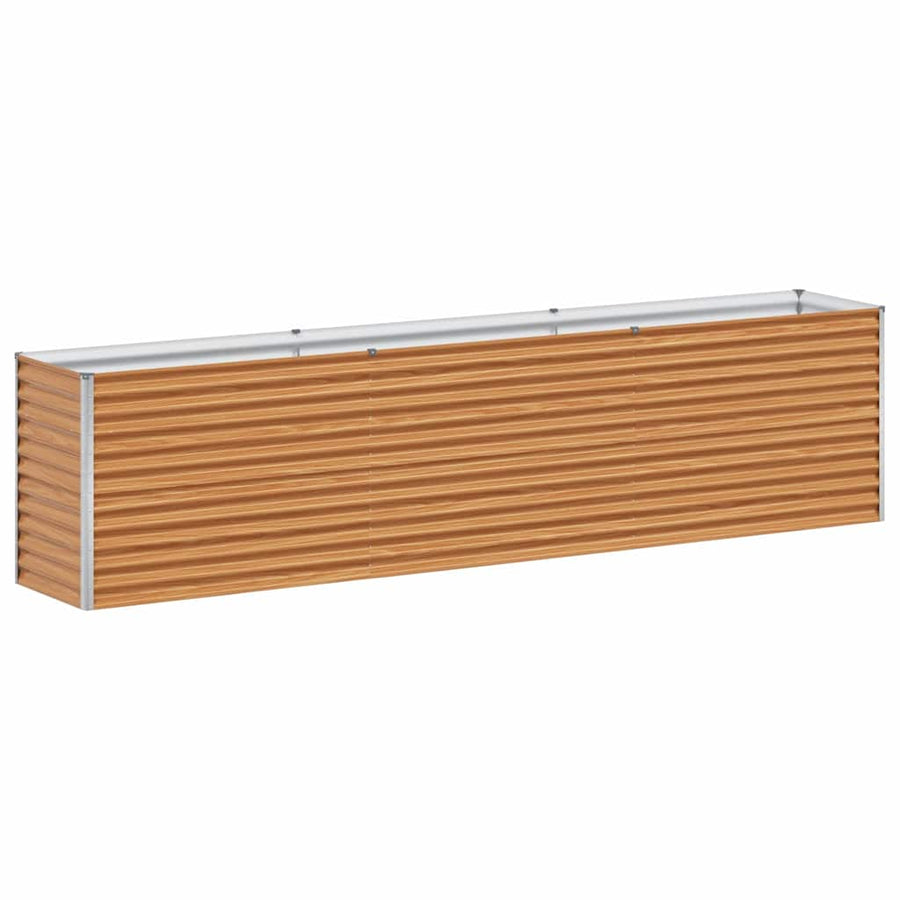 Verhoogde plantenbak 290 x 50 x 68 cm Gegalvaniseerd staal