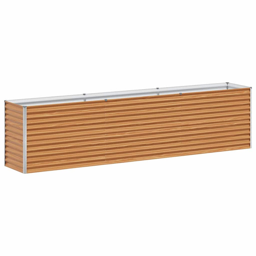 Verhoogde plantenbak 290 x 50 x 68 cm Gegalvaniseerd staal