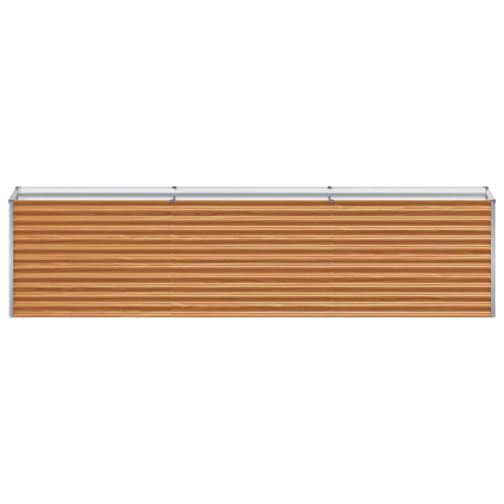 Verhoogde plantenbak 290 x 50 x 68 cm Gegalvaniseerd staal