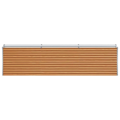 Verhoogde plantenbak 290 x 50 x 68 cm Gegalvaniseerd staal