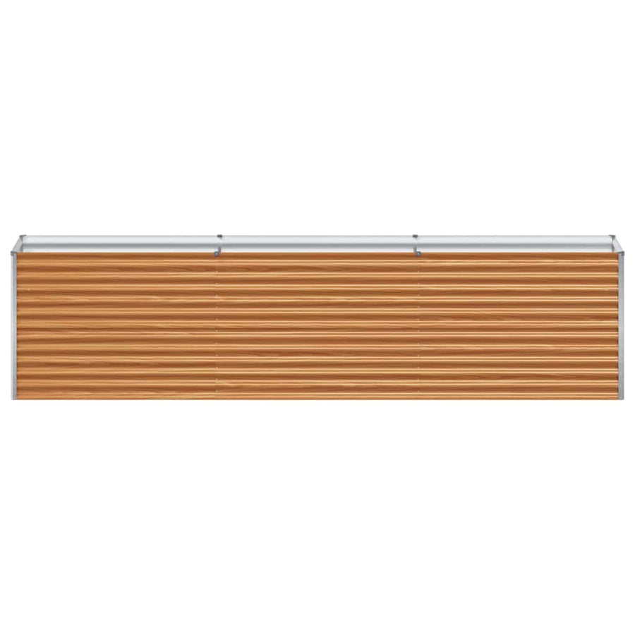 Verhoogde plantenbak 290 x 50 x 68 cm Gegalvaniseerd staal