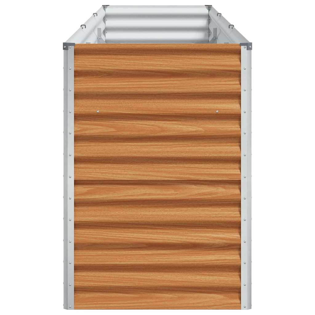 Verhoogde plantenbak 290 x 50 x 68 cm Gegalvaniseerd staal