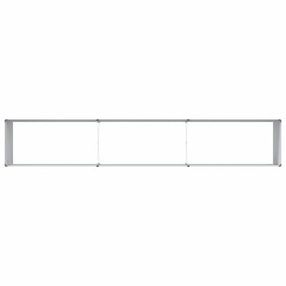 Verhoogde plantenbak 290 x 50 x 68 cm Gegalvaniseerd staal