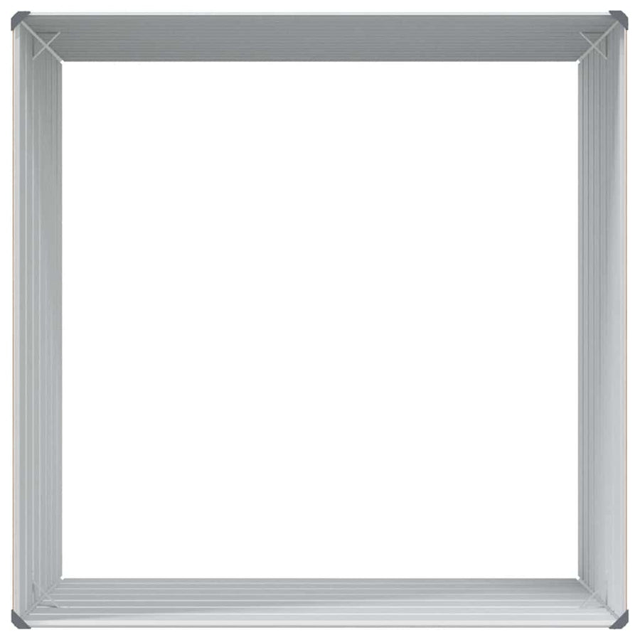 Verhoogde plantenbak Licht Bruin 100 x 100 x 77 cm