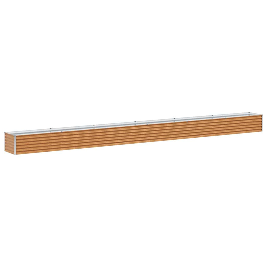 Verhoogde plantenbak 582 x 50 x 36 cm Gegalvaniseerd staal